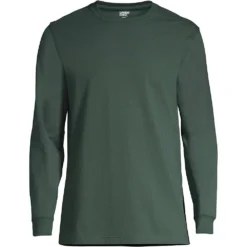 Super-T Langarm-Shirt Für Herren, Classic Fit -Lands' End Verkaufsgeschäft 060394 LEPP LF DJD