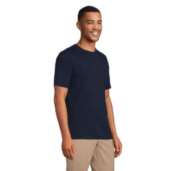 Super-T Kurzarm-Shirt Mit Brusttasche Für Herren, Classic Fit 8 Super-T Kurzarm-Shirt Mit Brusttasche Für Herren, Classic Fit -Lands' End Verkaufsgeschäft 061081 LEPP FS A6J
