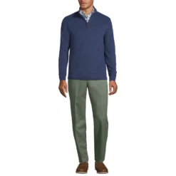 CLASSIC COMFORT. Bügelleichte Chino Für Herren -Lands' End Verkaufsgeschäft 299553 LEPP F1 ROT