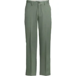 CLASSIC COMFORT. Bügelleichte Chino Für Herren -Lands' End Verkaufsgeschäft 299553 LEPP LF ROT