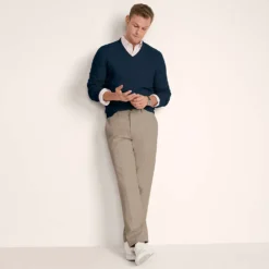 CLASSIC FIT Bügelleichte Chino Für Herren 16 CLASSIC FIT Bügelleichte Chino Für Herren -Lands' End Verkaufsgeschäft 299560 LEPP LS KHA