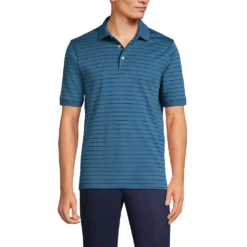 Supima Kurzarm-Polo Für Herren, Classic Fit -Lands' End Verkaufsgeschäft 426790 LEPP FF 1MD