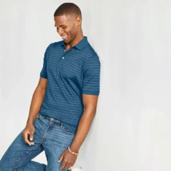 Supima Kurzarm-Polo Für Herren, Classic Fit