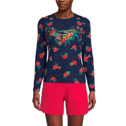 Badeshirt Print Für Damen 9 Badeshirt Print Für Damen -Lands' End Verkaufsgeschäft 428198 LEPP FF 193