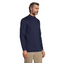 Supima Stehbundshirt Für Herren, Classic Fit -Lands' End Verkaufsgeschäft 436674 LEPP FS A6J