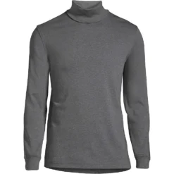 Supima Rollkragenshirt Für Herren, Classic Fit -Lands' End Verkaufsgeschäft 436677 LEPP LF DCH
