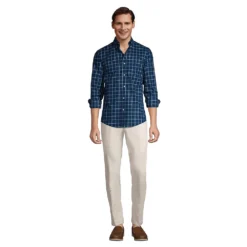 CLASSIC FIT. Bügelleichtes Twillhemd Für Herren -Lands' End Verkaufsgeschäft 436953 LEPP F1 1TM