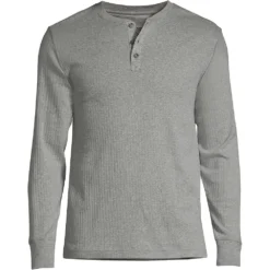 Henley-Schlafshirt Für Herren -Lands' End Verkaufsgeschäft 445399 LEPP LF PRH