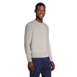 Kaschmirpullover Mit Rundem Ausschnitt Für Herren -Lands' End Verkaufsgeschäft 447687 LEPP FS LGH