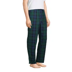 Flanell-Pyjamahose -Lands' End Verkaufsgeschäft 453929 LEPP FS 3PY