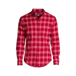 Gemustertes Flanellhemd, Classic Fit -Lands' End Verkaufsgeschäft 461907 AK15 LF IWT