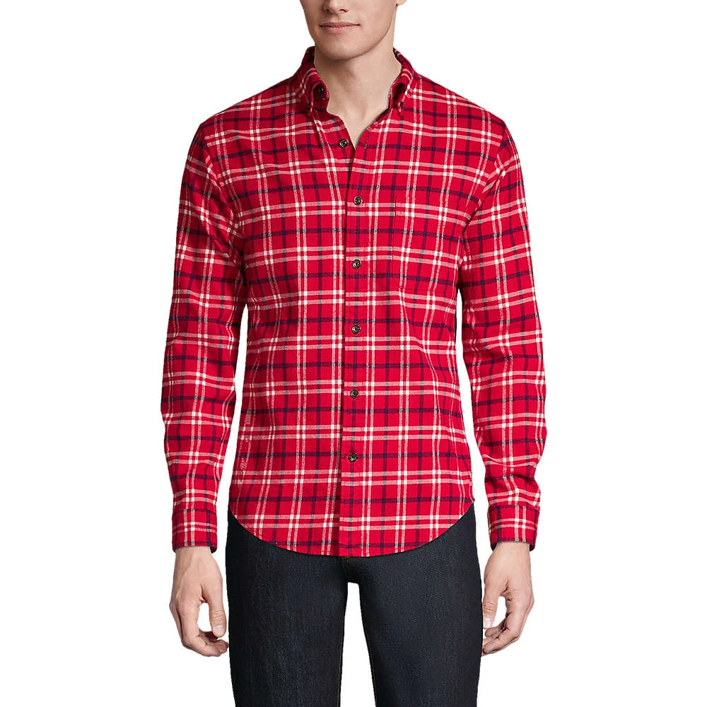 Gemustertes Flanellhemd, Modern Fit 1 Gemustertes Flanellhemd, Modern Fit