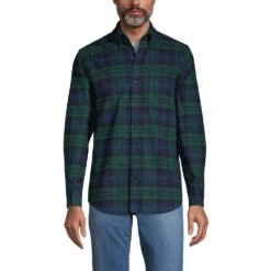 Flanellhemd Für Herren, Classic Fit 8 Flanellhemd Für Herren, Classic Fit -Lands' End Verkaufsgeschäft 461909 LEPP FF 3PY