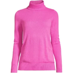Rollkragen-Pullover Aus Kaschmir Für Damen -Lands' End Verkaufsgeschäft 473829 LEPP LF VGU