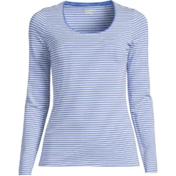 Shirt Aus Baumwoll/Modalmix, Ballettausschnitt