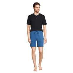 Pyjama-Shorts Aus Baumwoll-Jersey Für Herren -Lands' End Verkaufsgeschäft 481726 LEPP F1 MRU