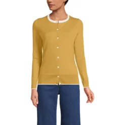 Supima Feinstrick-Cardigan Für Damen