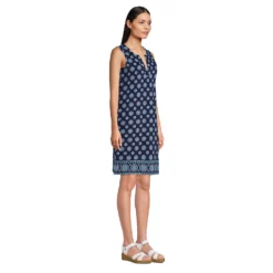 Strandkleid Gemustert Für Damen -Lands' End Verkaufsgeschäft 497485 LEPP FS 5GH
