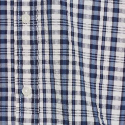 Seersucker-Kurzarmhemd Für Herren, Classic Fit -Lands' End Verkaufsgeschäft 499202 LEPP D1 IFV