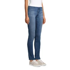 Slim Fit 360° Stretch Jeans In Indigo Für Damen -Lands' End Verkaufsgeschäft 501578 LEPP FS 52E