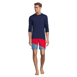 Badeshorts Für Herren, 20 Cm -Lands' End Verkaufsgeschäft 506896 LEPP F1 0IU