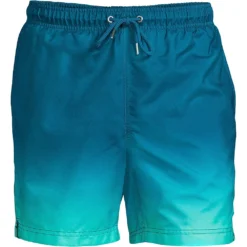 Badeshorts Für Herren, 15 Cm -Lands' End Verkaufsgeschäft 506898 LEPP LF L09