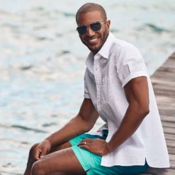 Badeshorts Für Herren, 15 Cm -Lands' End Verkaufsgeschäft 506898 LEPP LS L09