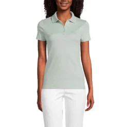 Supima-Poloshirt Für Damen