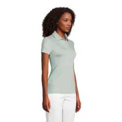 Supima-Poloshirt Für Damen -Lands' End Verkaufsgeschäft 508020 LEPP FS O74