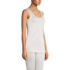 Seidentop Für Damen -Lands' End Verkaufsgeschäft 512205 LEPP FS IVO