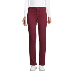 Straight Fit Öko Jeans Mid Waist