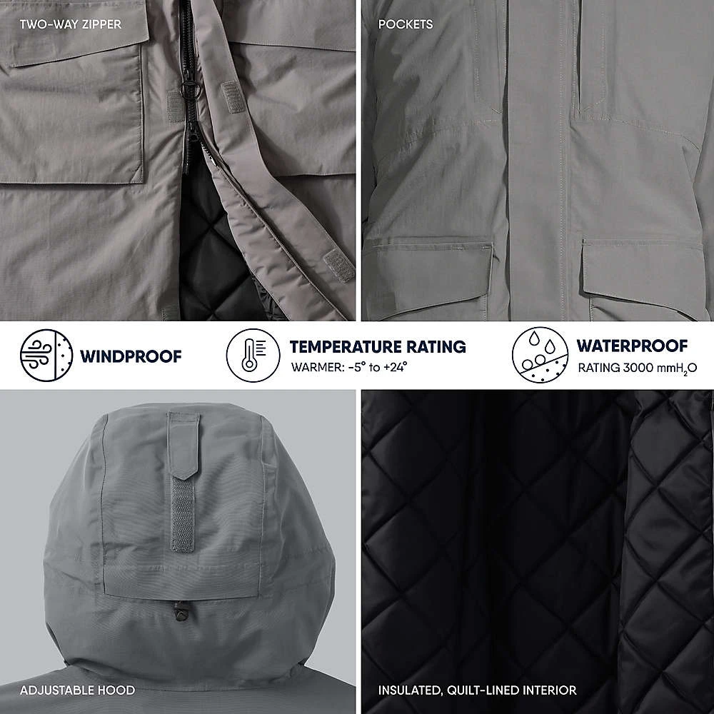 Wasserdichter Stadionmantel SQUALL Für Herren 10 Wasserdichter Stadionmantel SQUALL Für Herren – Bild 10