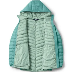 Daunenjacke ULTRALEICHT Mit Kapuze Und Packfach Für Damen -Lands' End Verkaufsgeschäft 518697 LEPP D1 O31