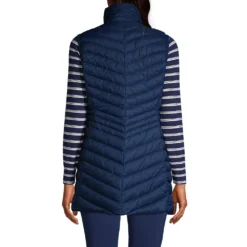 Daunenweste ULTRALEICHT Mit Packfach Für Damen -Lands' End Verkaufsgeschäft 518710 LEPP FB HME