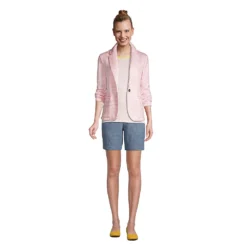 Strickfleece-Blazer Für Damen -Lands' End Verkaufsgeschäft 519123 LEPP F1 J0S
