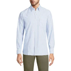 Langarm-Oxfordhemd Für Herren, Classic Fit