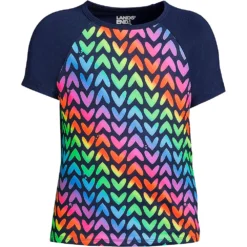 Kurzärmeliges Badeshirt Für Mädchen