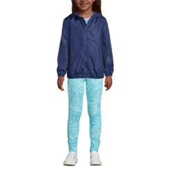 Wasserdichte Regenjacke Mit Packfach Für Kinder -Lands' End Verkaufsgeschäft 521399 LEPP FF HME