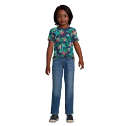 Iron Knees Hose Aus Soft-Denim Für Große Jungen -Lands' End Verkaufsgeschäft 521846 LEPP F1 Y9V