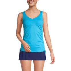Tankinitop Verstellbar CHLORRESISTENT Für Damen -Lands' End Verkaufsgeschäft 522544 LEPP F1 TUR