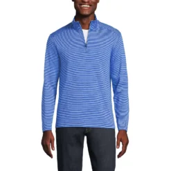 Doppellagiges Shirt Mit Zipper-Kragen Für Herren -Lands' End Verkaufsgeschäft 522719 LEPP FF 6GR
