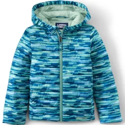Steppjacke Mit Kapuze Und Packfach THERMOPLUME Für Kinder