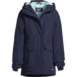Lands' End Verkaufsgeschäft 28 Wasserdichter Parka SQUALL Für Mädchen