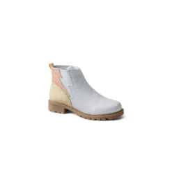 Chelsea-Boots Mit Reißverschluss Und Blitzmotiv Für Mädchen