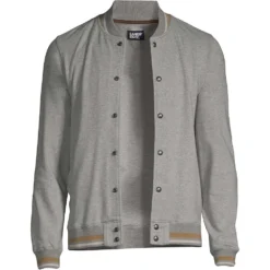 Bomberjacke SPORT KNIT Für Herren -Lands' End Verkaufsgeschäft 524886 LEPP LF GRH