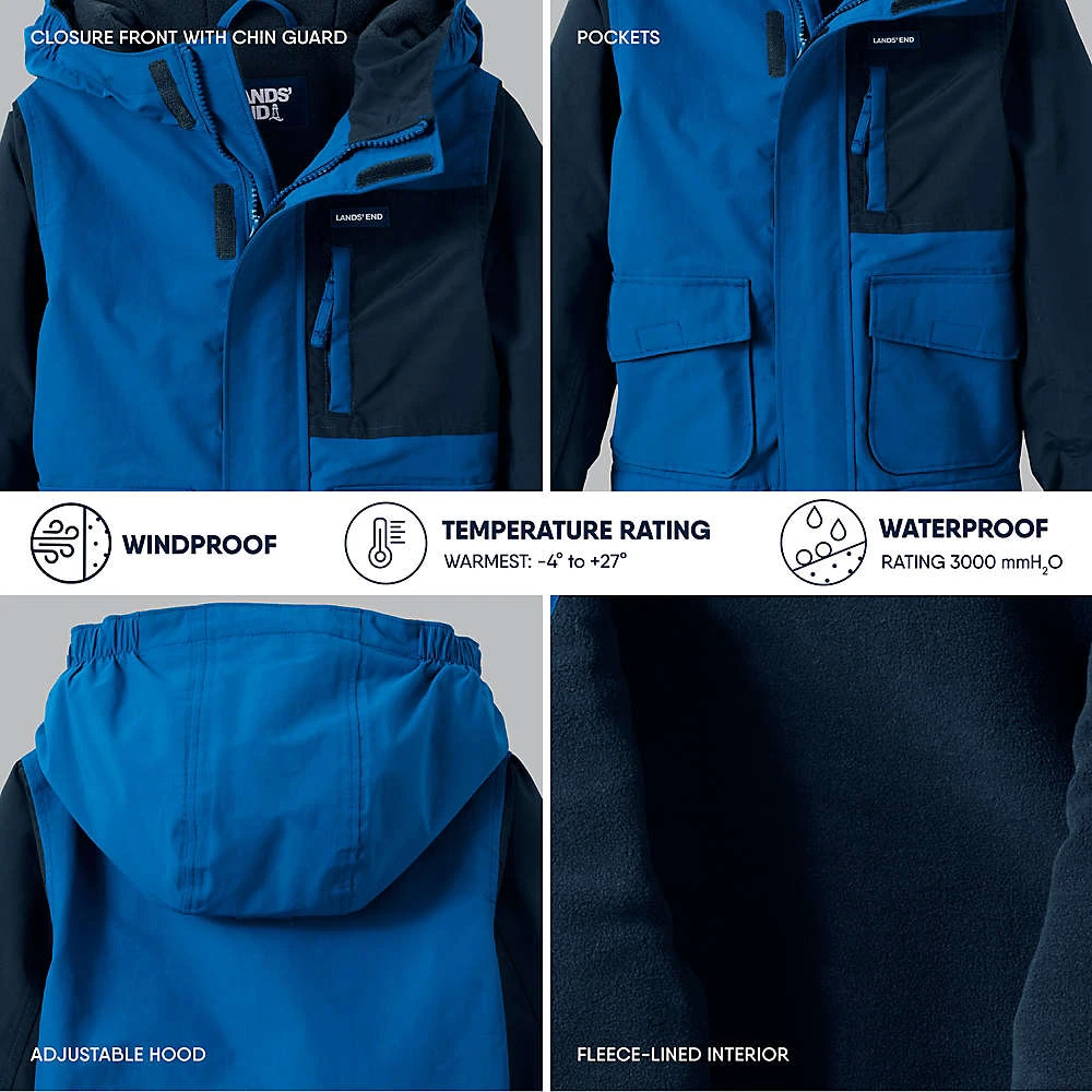 Wasserdichte Jacke SQUALL Für Kinder 4 Wasserdichte Jacke SQUALL Für Kinder – Bild 4