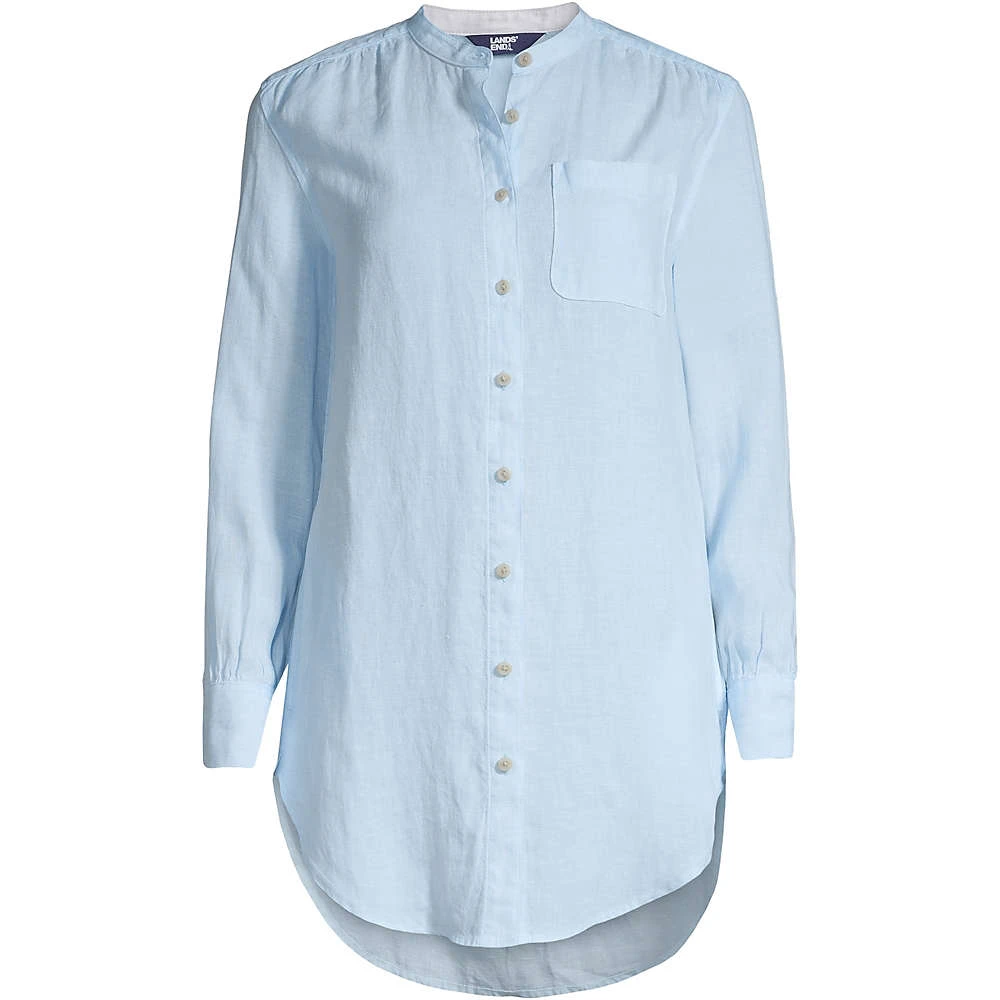 Leinen-Hemdbluse Für Damen 5 Leinen-Hemdbluse Für Damen – Bild 5