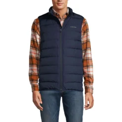 600er Daunen-Weste Für Herren -Lands' End Verkaufsgeschäft 525348 LEPP FF A6J