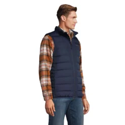 600er Daunen-Weste Für Herren -Lands' End Verkaufsgeschäft 525348 LEPP FS A6J