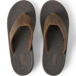 Zehentrenner-Pantolette Für Herren -Lands' End Verkaufsgeschäft 525656 LEPP L1 BRO